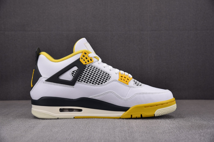 air jordan 4 wmns "vivid sulfur" aq9129-101