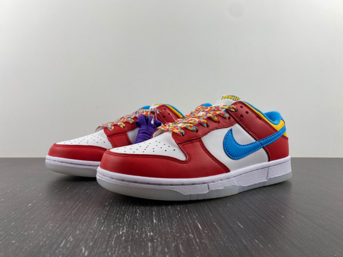 nike dunk low qs lebron james fruity pebbles-dh8009-600