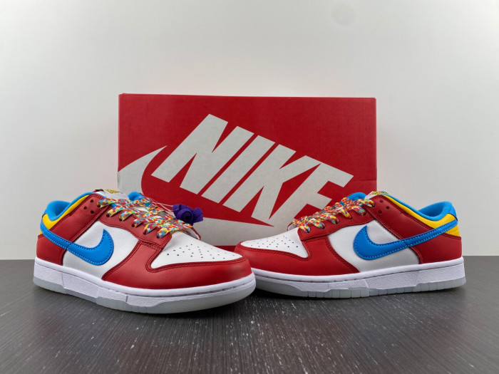 nike dunk low qs lebron james fruity pebbles-dh8009-600