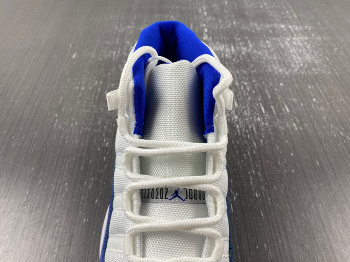 air jordan 11 white royal blue ct8012-114