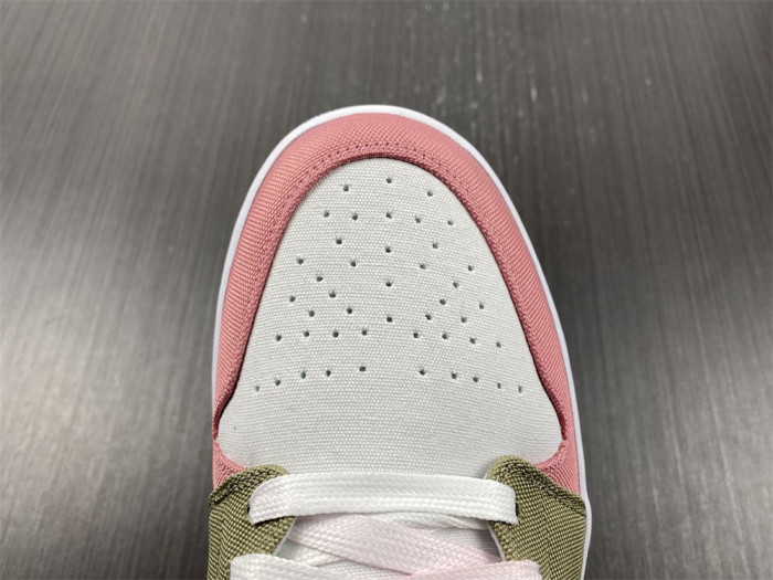 jordan 1 mid se pastel vivid green grind  - dj0338-100