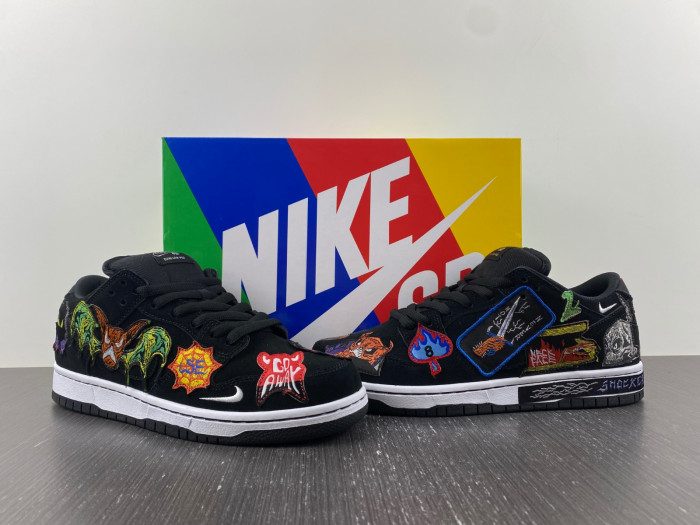 nike sb dunk low neckF**e - dq4488-001