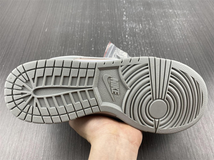 nike dunk low pink oxford (w) - dm8329-600