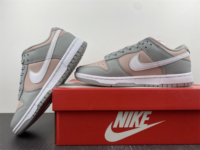 nike dunk low pink oxford (w) - dm8329-600