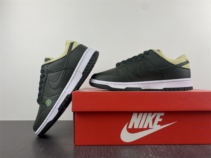 nike dunk low avocado - dm7606-300
