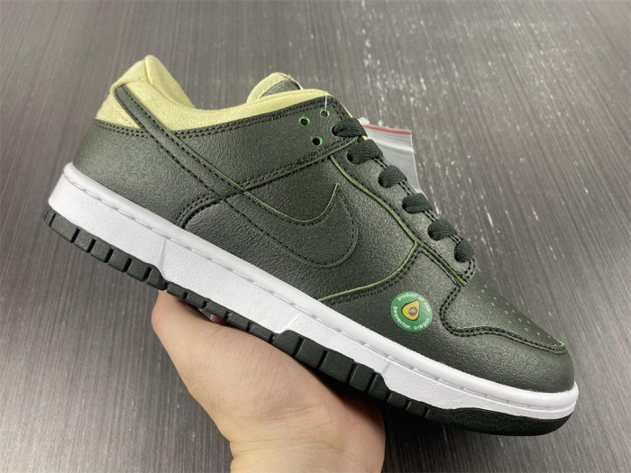 nike dunk low avocado - dm7606-300