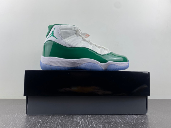 air jordan 11 retro white and green ct8012-113