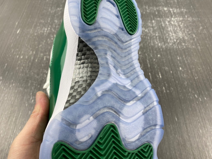 air jordan 11 retro white and green ct8012-113