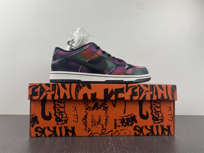 nike dunk low graffiti pink - dm0108-002