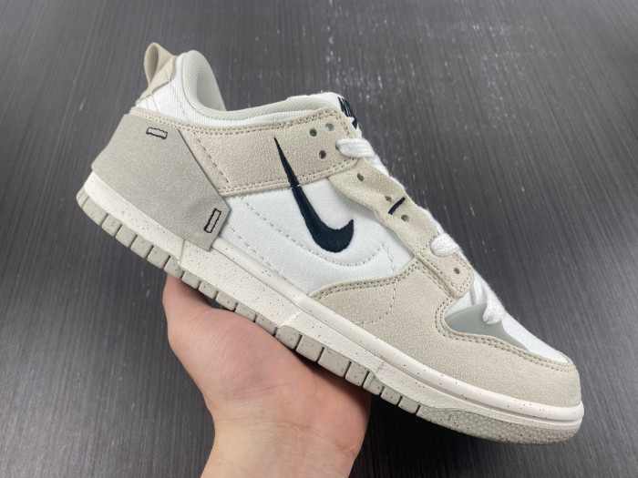 nike dunk low disrupt 2 “pale ivory”dh4402-101