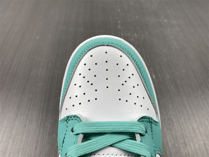 nike dunk low turquoise green orange dv2190-100