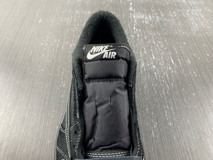 travis scott x air jordan 1 low “black phantom” dm7866-001
