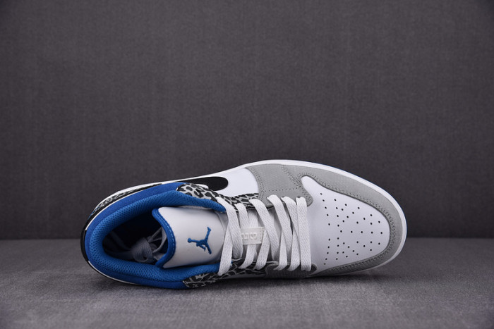 jordan 1 low se true blue - dm1199-140