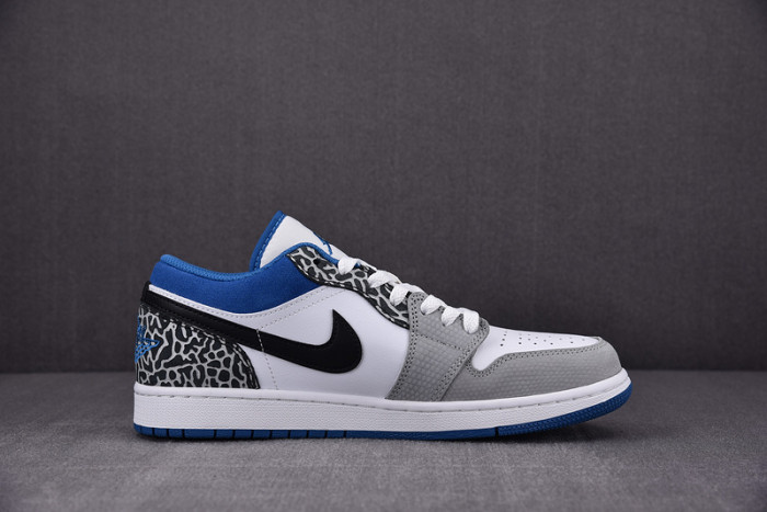jordan 1 low se true blue - dm1199-140