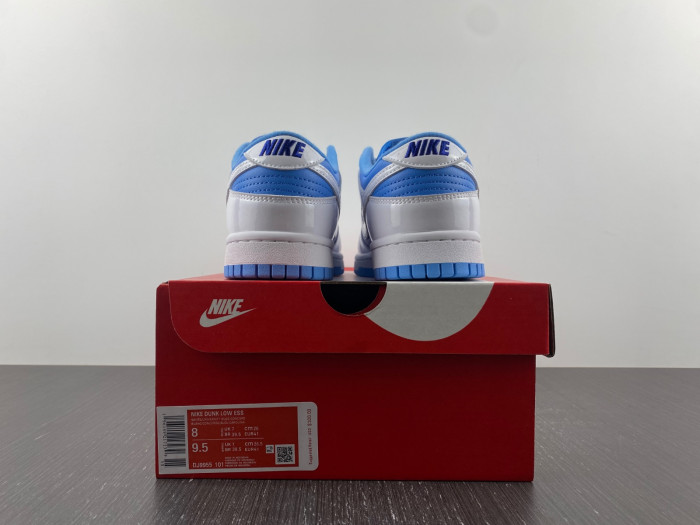 nike dunk low reverse unc - dj9955-101