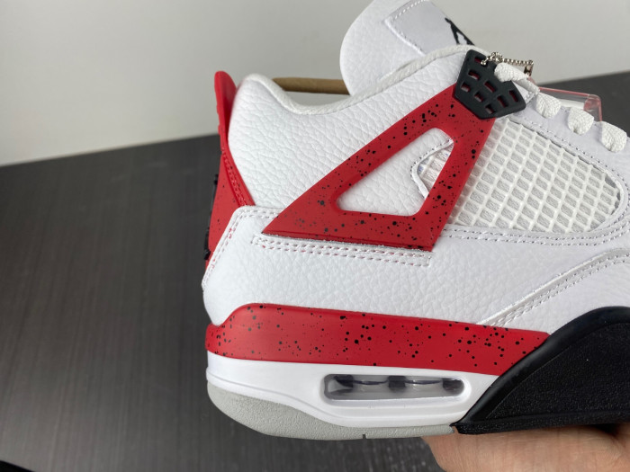 air jordan 4 “red cement” dh6927-161