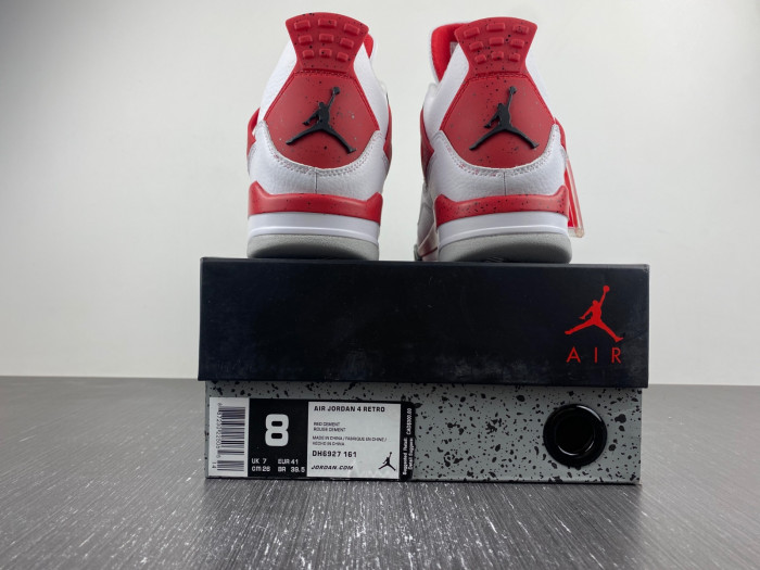 air jordan 4 “red cement” dh6927-161