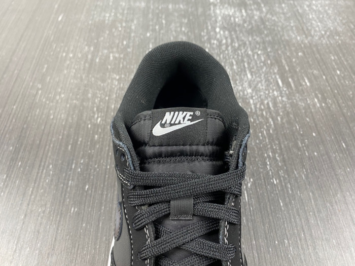 nike dunk low airbrush black- fd6923-001