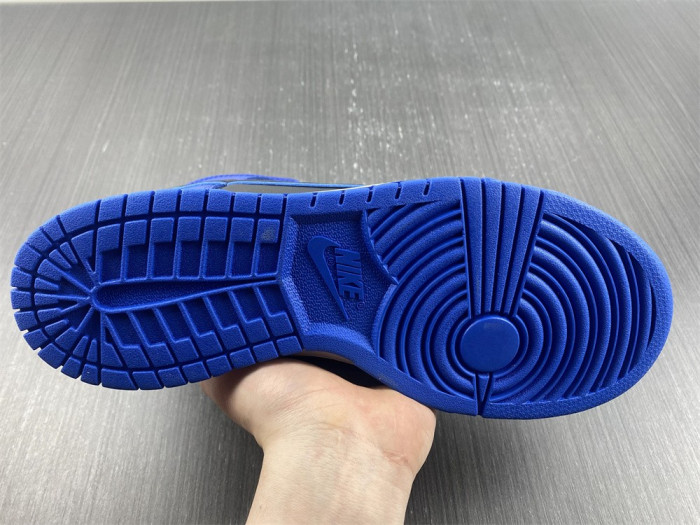 nike dunk high blue camo black/hyper royal-black-white - dd3359-001