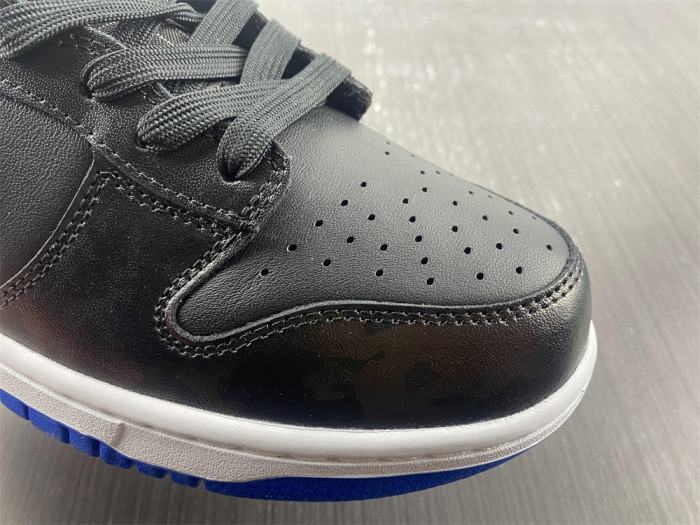 nike dunk high blue camo black/hyper royal-black-white - dd3359-001