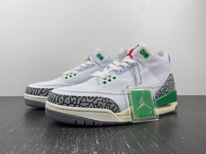 air jordan 3 lucky green wmns ck9246-136