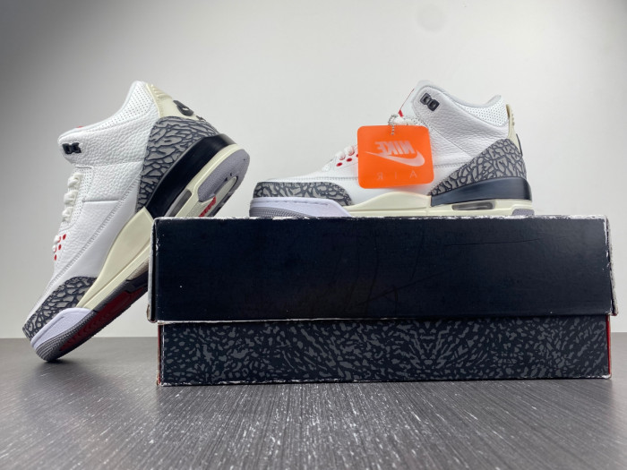 air jordan 3 “white cement reimagined” dn3707-100