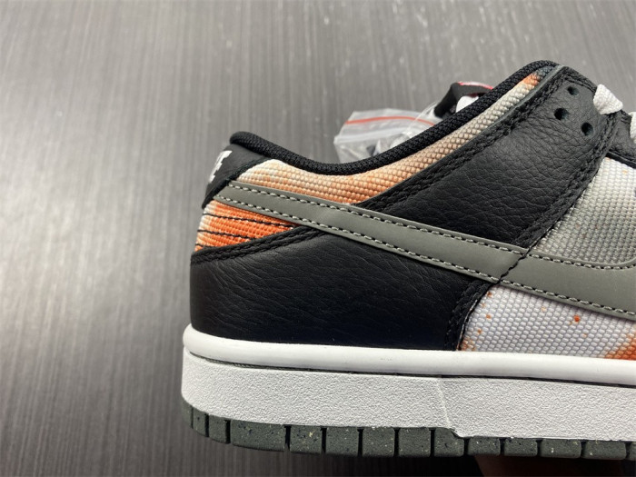 nike dunk low graffiti black red - dm0108-001