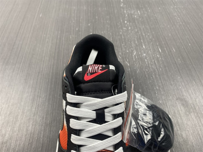 nike dunk low graffiti black red - dm0108-001