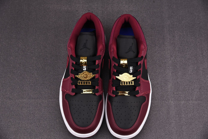 jordan 1 low dark beetroot black- db6491-600
