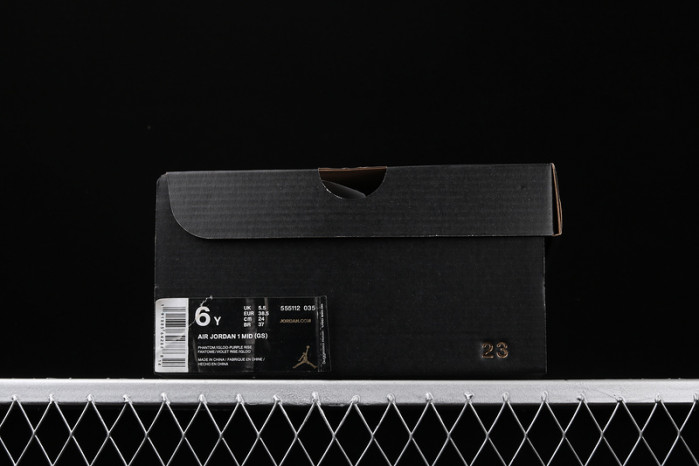 air jordan 1 mid gg “multi color ” 555112-035.