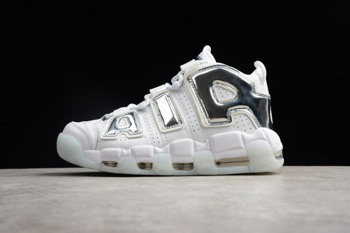 air more uptempo Ch*0me white (w) 917593-100
