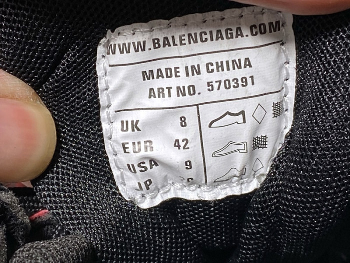 blcg sneaker tess.s.gomma white-red -black  570391 w2gn3 6000