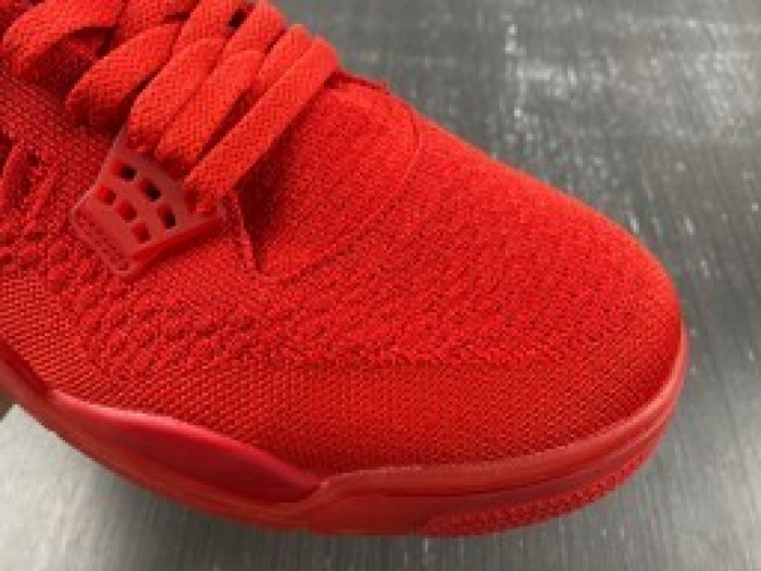 air jordan 4 flyknit “red” aq3559-600