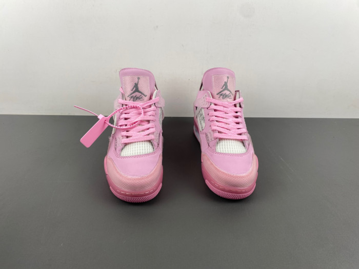 jordan 4 retro x ow pink