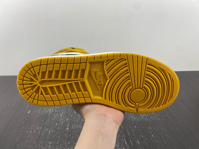 air jordan 1 high og "yellow ochre" dz5485-701