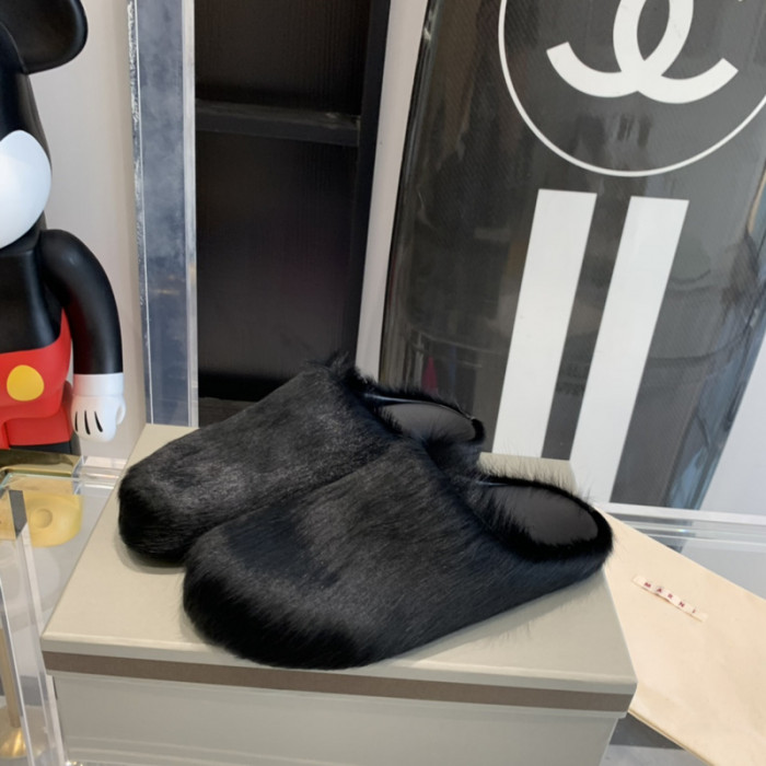 marni fussbett sabot loafers