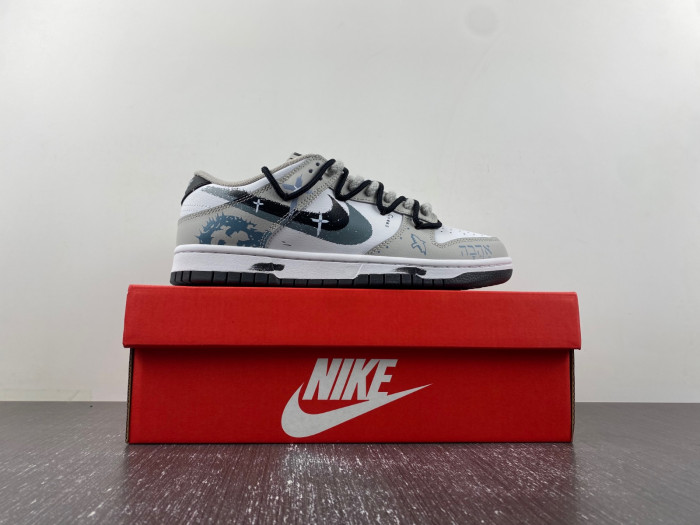 nike dunk low ''spray paint '' fd0661-100