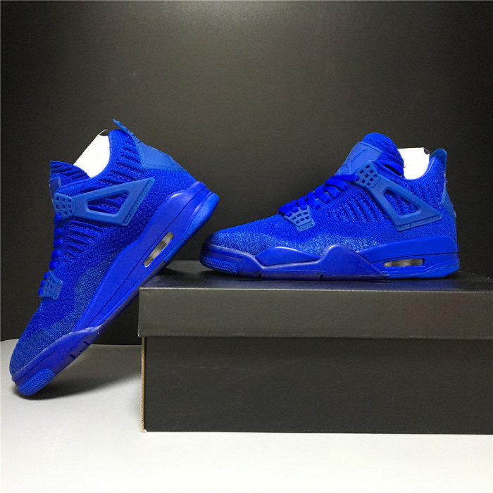 air jordan 4 flyknit “hyper royal” aq3559-400