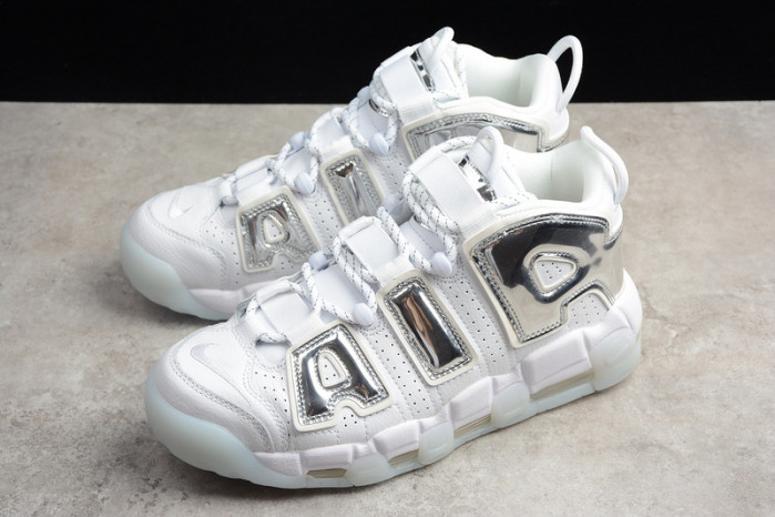 air more uptempo Ch*0me white (w) 917593-100