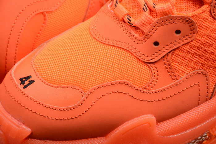 blcg sneaker triple.s.gomma orange