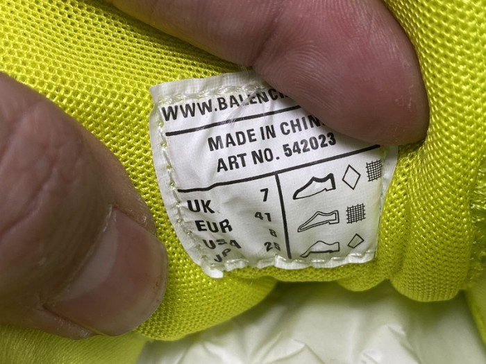 blcg track trainer lime 542023w2la13501