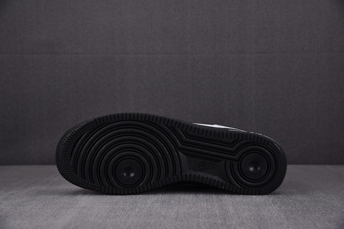 nike air force 1 low white black midsole - ck7663-101