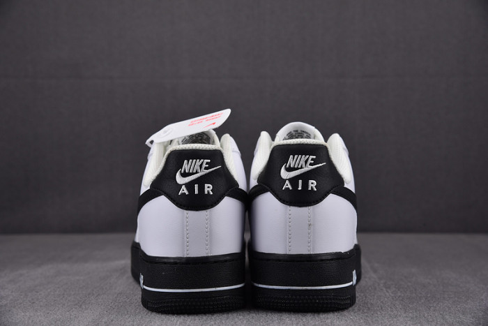 nike air force 1 low white black midsole - ck7663-101