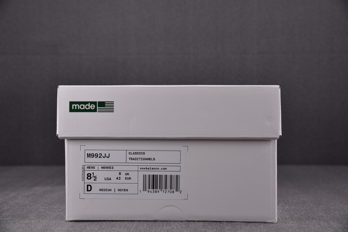 new balance 992 jjjjound green - m992jj