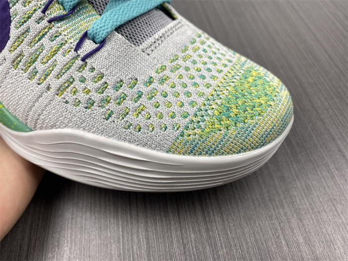 nike kobe 9 elite low grey green 630487-005