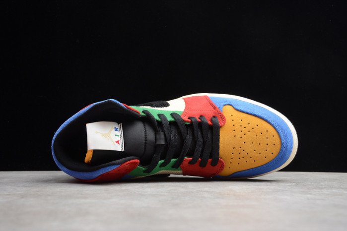 jordan 1 mid se fearless blue the great  cu2805-100