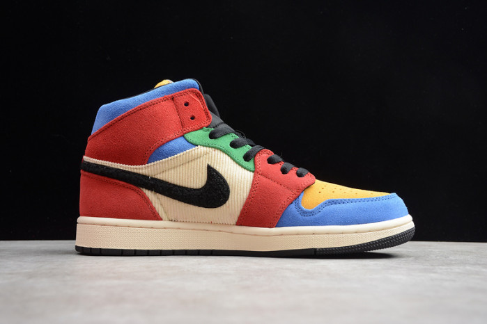 jordan 1 mid se fearless blue the great  cu2805-100