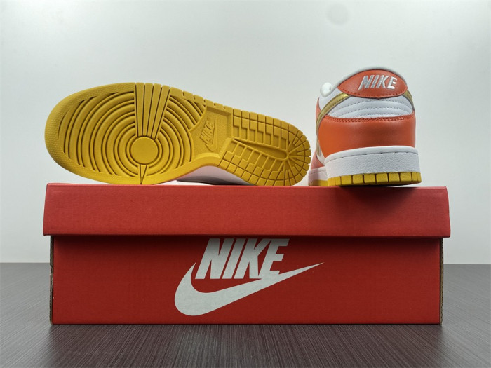 nike dunk low golden orange - dq4690-800