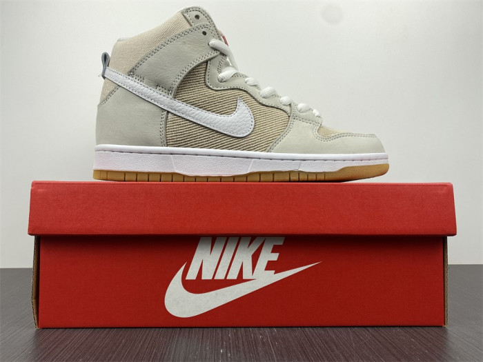 nike sb dunk high unbleached pack da9626-100