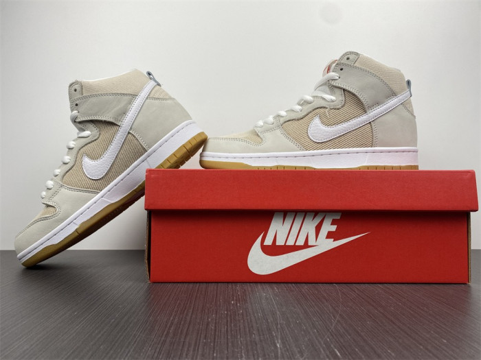 nike sb dunk high unbleached pack da9626-100